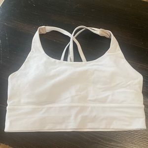 Lululemon White Sports Bra